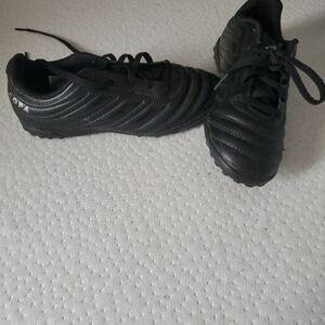adidas Black Sneakers with Synthetic Upper and Sturdy Sole